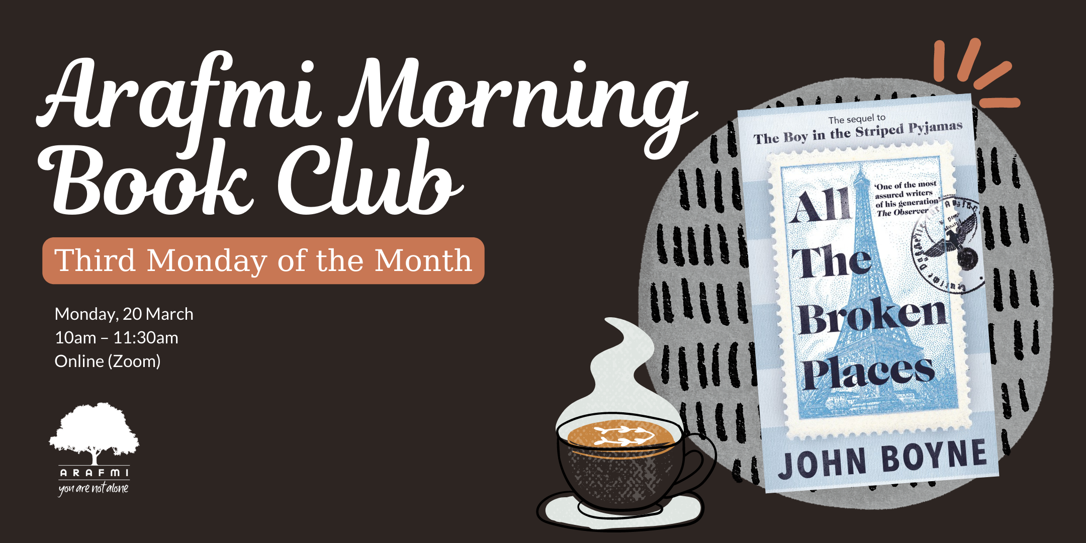 Arafmi Morning Book Club – March 2023