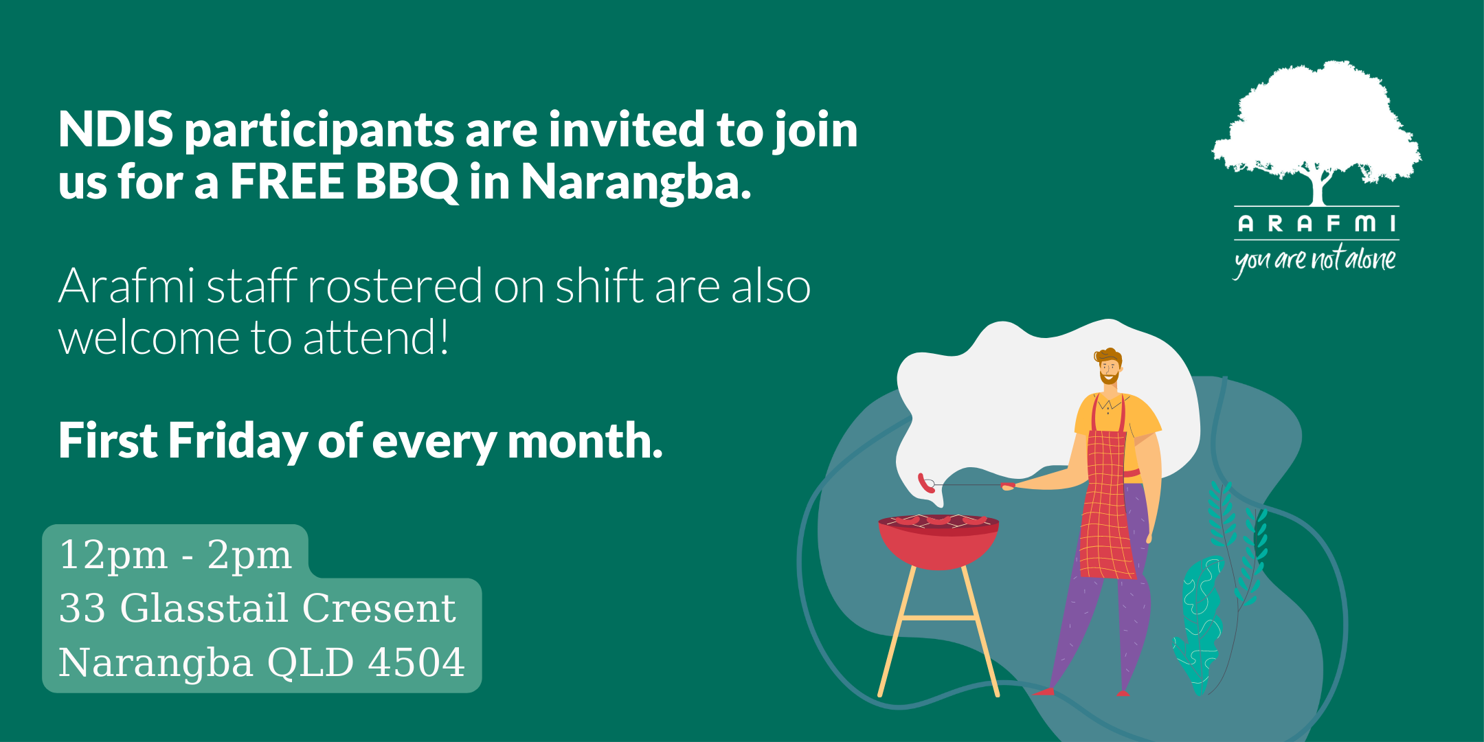 NDIS – Free BBQ in Narangba